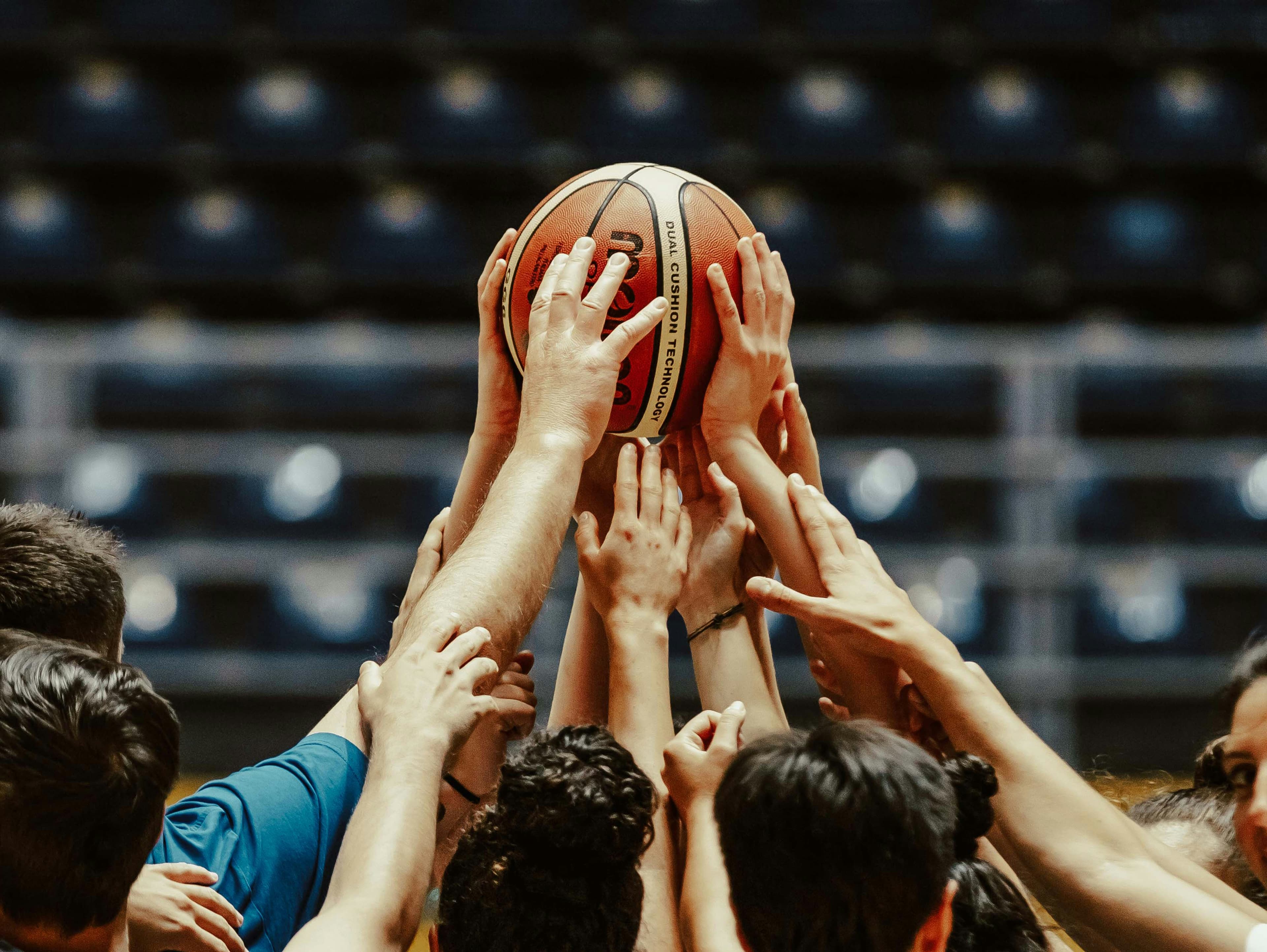 Youth basketball training session in the Fraser Valley